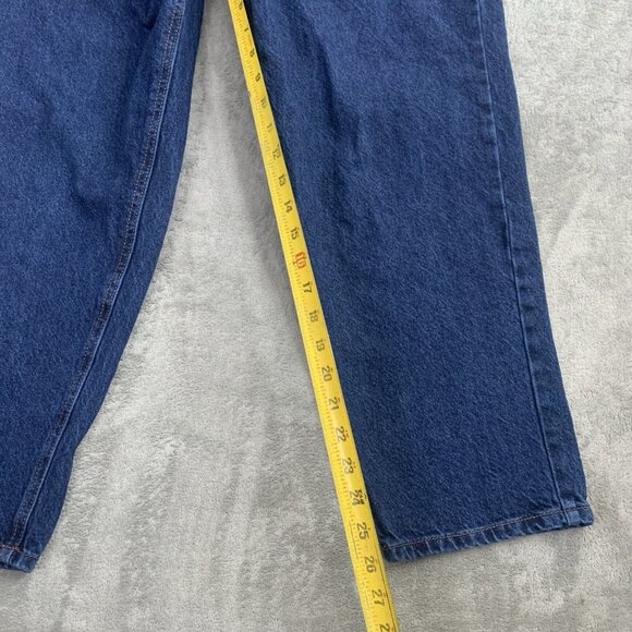 Empyre Jeans Mens 28x26” Easy Now Ultra-Loose Dark Blue Denim Grunge Skate Y2K - Picture 5 of 16